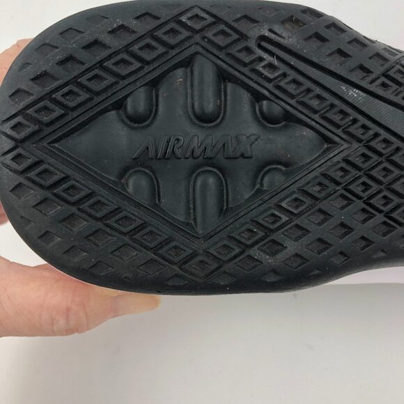 NIKE Air Max Infuriate 2 Mid Black Men's Summer Basketball Shoe US 9M EUC - Picture 6 of 10